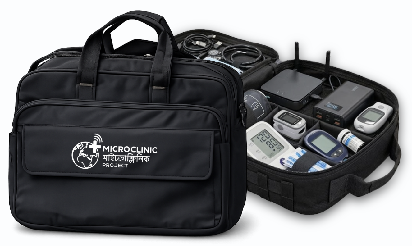 MicroClinic diagnostic hardware kit